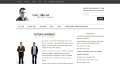 Desktop Screenshot of gregmoorepdx.com